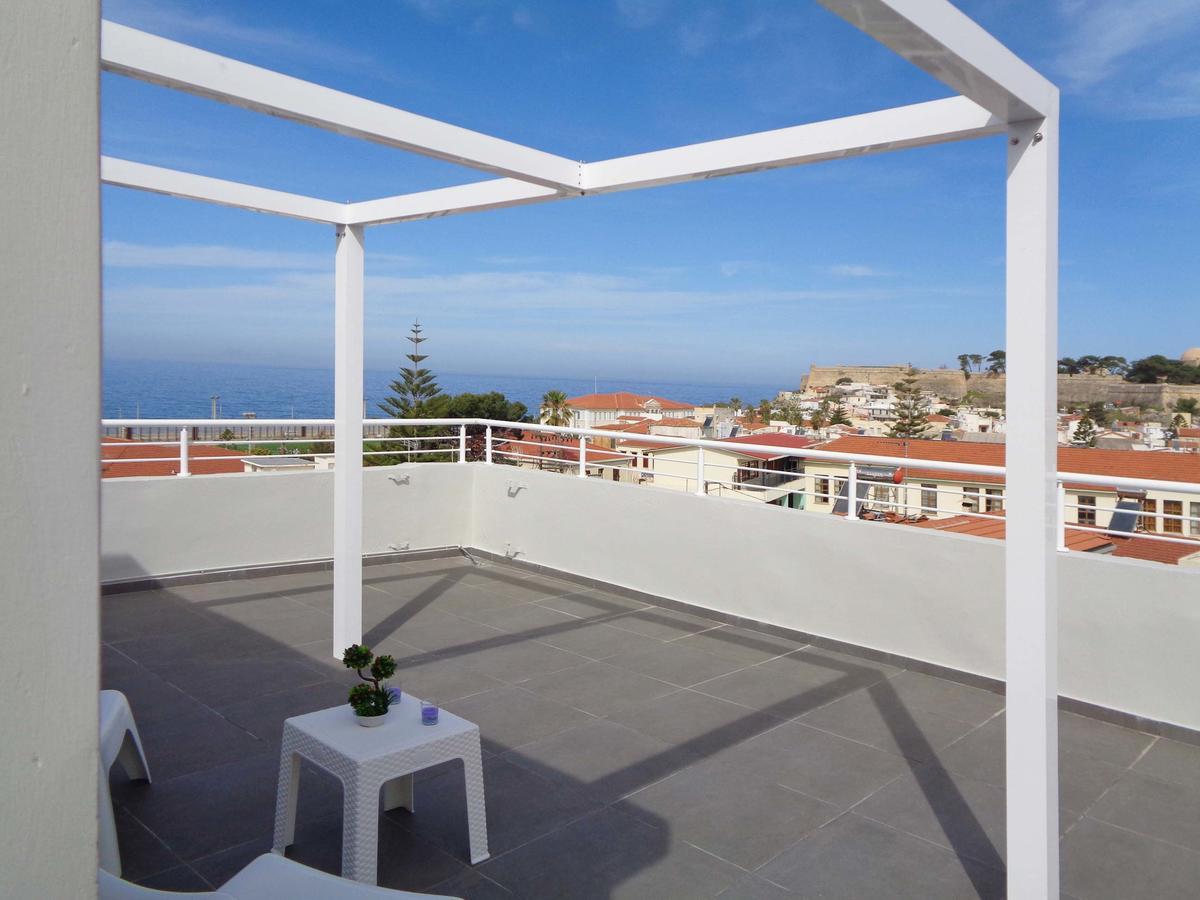 Castle & Sea View Apt Rethymno Exterior foto