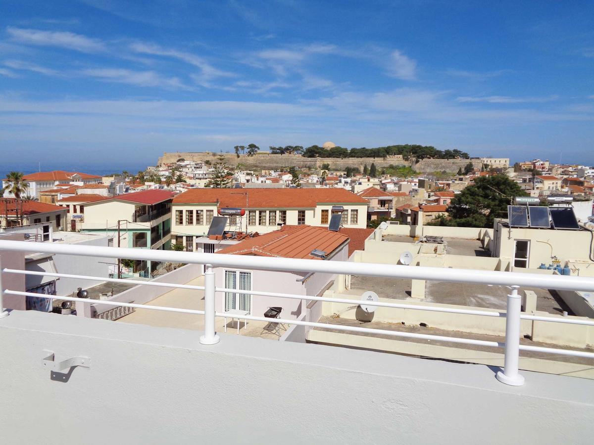 Castle & Sea View Apt Rethymno Exterior foto